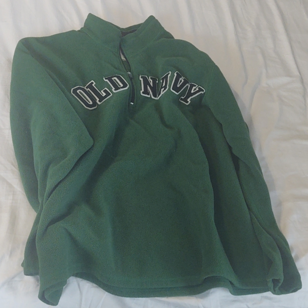 Green old Navy fleece